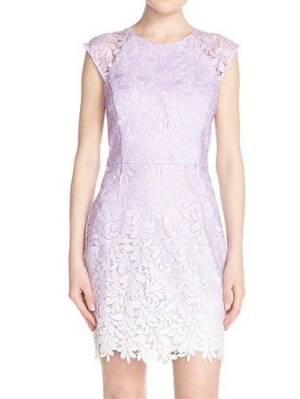 Anthropologie Adelyn Rae Purple Ombre Dress